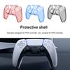 Game Controller Case Transparent Controller Shell Cover Slim Crystal Body Protector Gaming Accessories for Sony Switch Console
