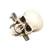 Skull Flower Hairclip for Party Women Gothic Cosplay Hairpin Dark Series Lady Skull Hair Clip Hair Accessories