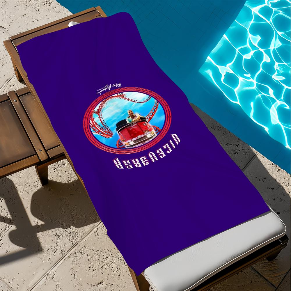 R-rauw Singer Towel Beach Quick Dry Soft A-alejandro Pool Towels Gift for Travel Gym Shower Camping Sports