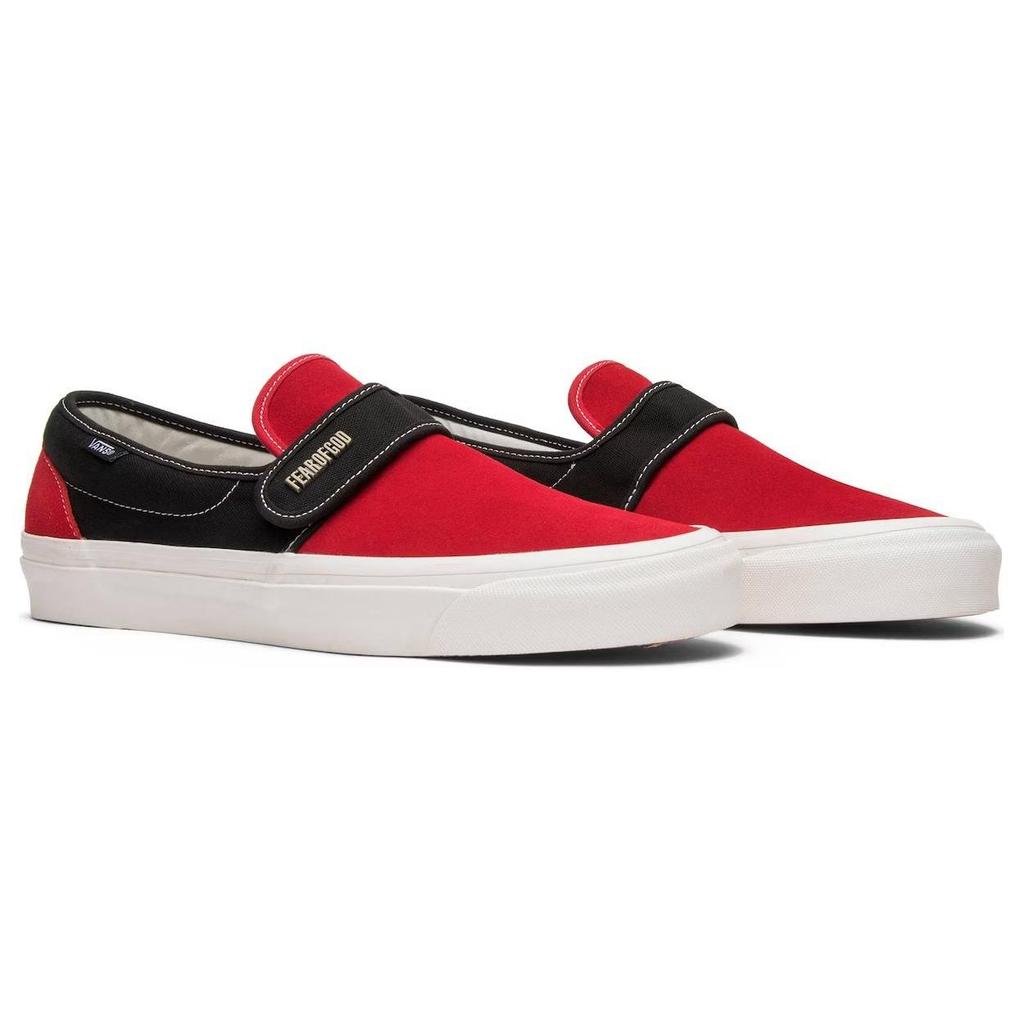 Slip-On Fear of God x Slip-On Vans 47 Dx 'Collection 2 Red Black' VN0A3J9FPQR