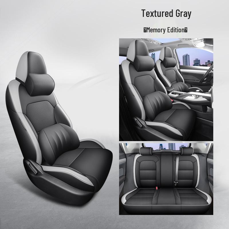 Universal Full Leather Car Seat Cushion for Bin Yue - Four Seasons, Five-Seater