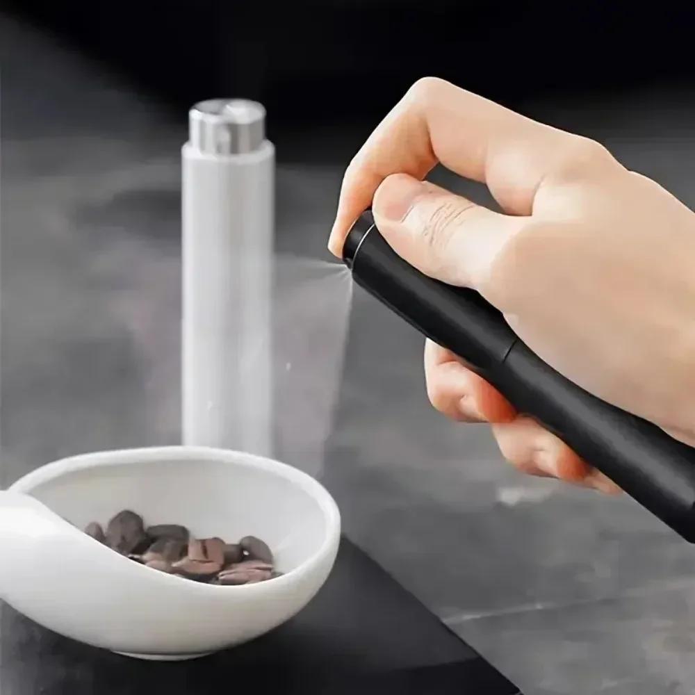 1pc 10ml Rotary Handheld Anti-Static Coffee Bean Spray Bottle for Precision Grinding, Ideal for Coffee Lovers