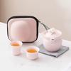 Aiqiyixuan LIU Handmade Floral Travel Tea Set