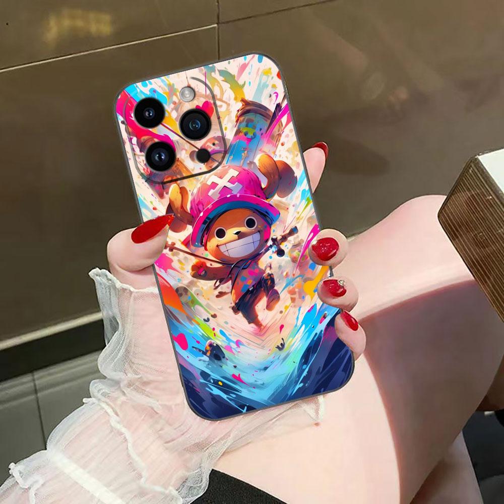 One Piece Monkey D Luffy Nina Cover Phone Case For Iphone Apple 17 AIR 16E 16 15 14 13 12 11 Pro XR Max 8 7 Plus TPU Case Funda
