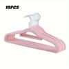 Premium Velvet Hangers with 360° Rotatable Hooks, Non-Slip Heavy Duty Space Saving Clothes Hangers with Tie Bar for Coats