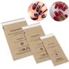100PCS of Nail Tool Storage Bag Kraft Paper Self Sealing Bag Nail Cleaning and Disinfection Bag Disposable Nail Product Storage
