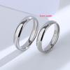 Buyee 925 Silver Couples Ring Old Styles Simple Ring Finger for Women Men Fashion Classic Wedding Fine Jewelry Circle
