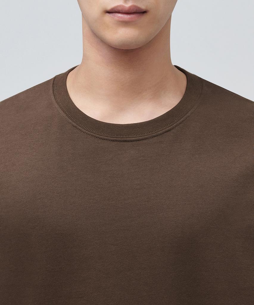 MUSINSA STANDARD Crew Neck Long Sleeve T-Shirt [Brown]