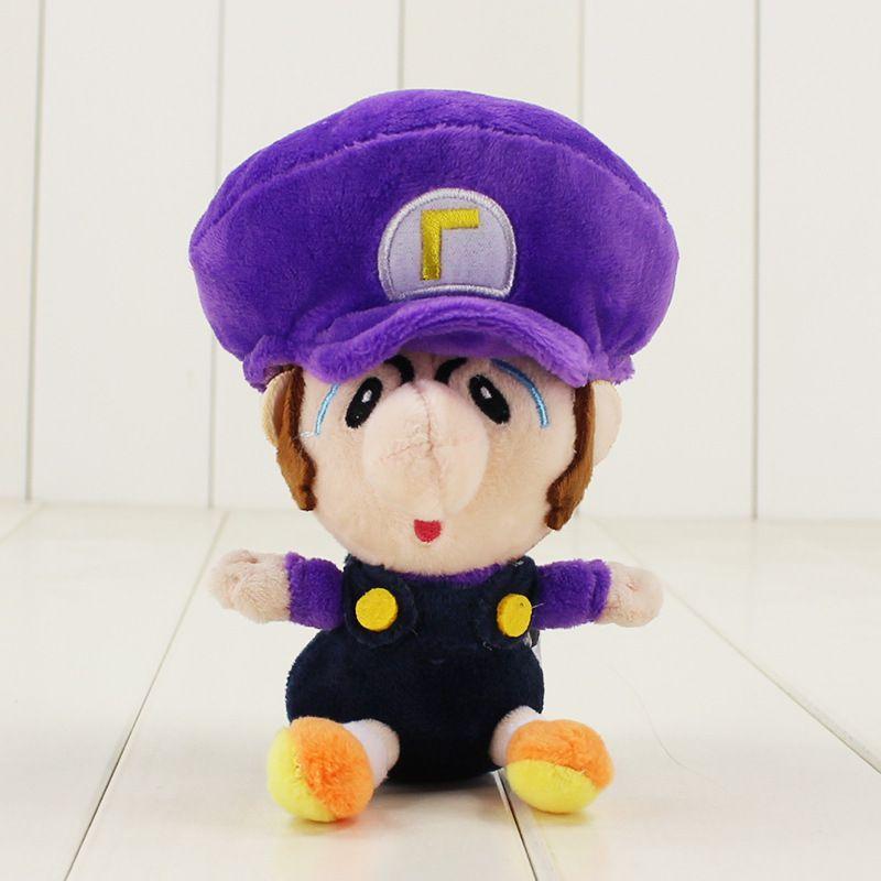 Adorable Super Mario Bros Baby Mario Luigi Plush Toy Stuffed Doll 6.7" Gift