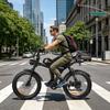 EMOKO C93pro-24 Retro E-bike, 24x4-inch Off-road Fat Tires, 48V 23Ah Battery, Full Suspension System, Hydraulic Brakes.
