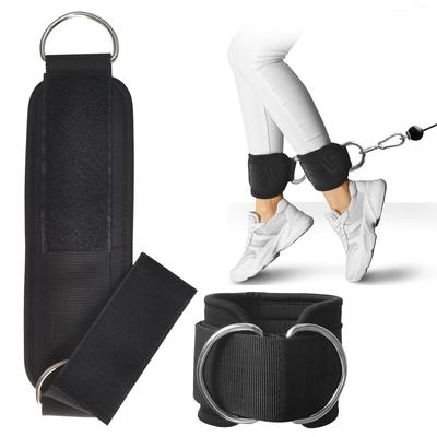 Double D-Ring Ankle Straps Perfect For Fitnessfoot Supportankle Protectorcrossfit Leg Pulley Straps Sports Feet Guard