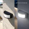 Solar Wall Lamp - Outdoor Garden Night Light with Motion Sensor