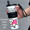 700ML Insulated Cup Stainless Steel Travel Thermal Cup Creative Insulated Water Cup  Gift