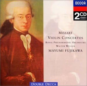 CD MAYUMI FUJIKAWA? MOZART? WELLER (WA - Mozart: Complete Violin Concertos  POCL36323 Japan Classical Used