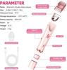 Women's Waterproof Electric Razor: Double-Head Shaver for Dry & Wet Use, Full Body Hair Removal