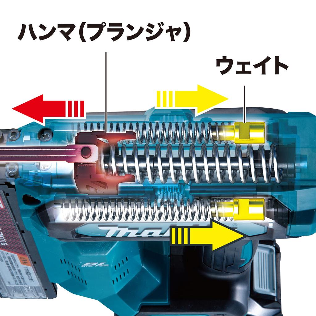 Makita Akku-Schlagschrauber und Ladegerät Verkauft mit FN001GZK Nagler, 40Vmax, Separat, Koffer,