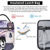 C-Chainsaws Man Reze Insulated Lunch Bag Thermal Bag Reusable,Meal Container Anime Manga Leakproof Lunch Box Tote  Outdoor