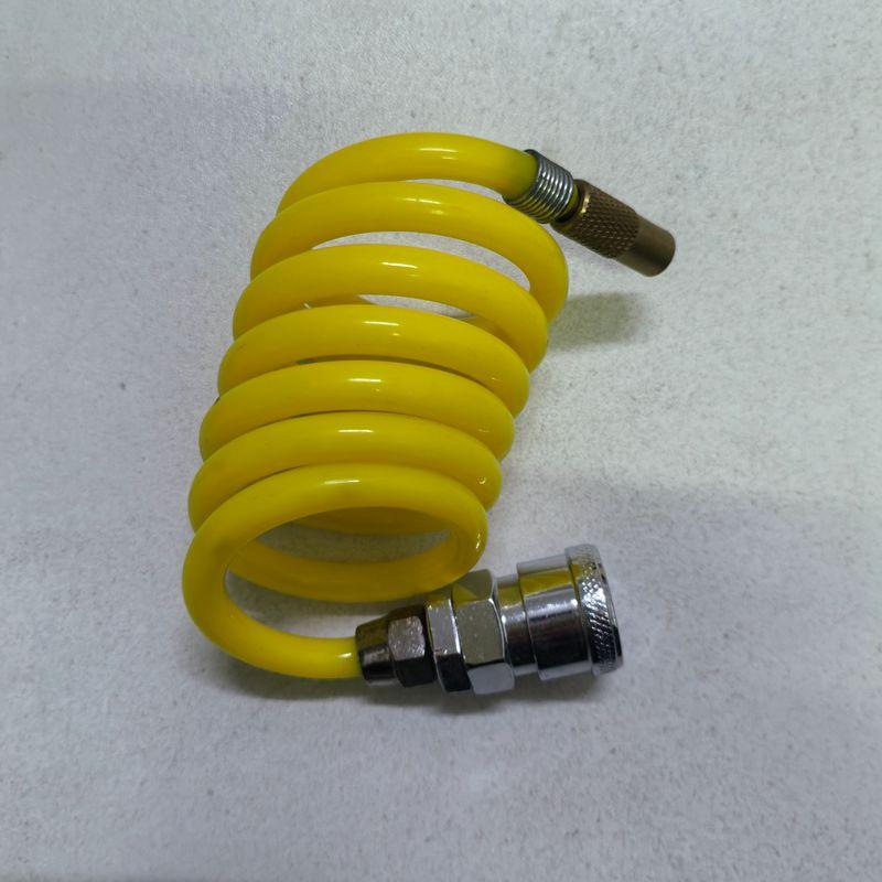 Car Air Pump Quick-Connect Inflation Hose, Quick-Release Air Hose Connector, Tire Inflation Pump Quick-Connect Air Hose Default