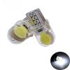T10 COB Silicone Crystal Short W5W Diffuse Light - High Brightness, Transparent, Waterproof Width Light