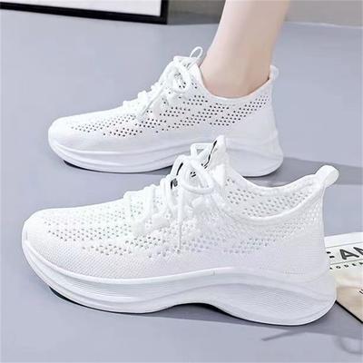 Summer Mesh Breathable Casual Sneaker Women's Fashion Trend Coconut Shoes Soft Bottom Mom Shoes