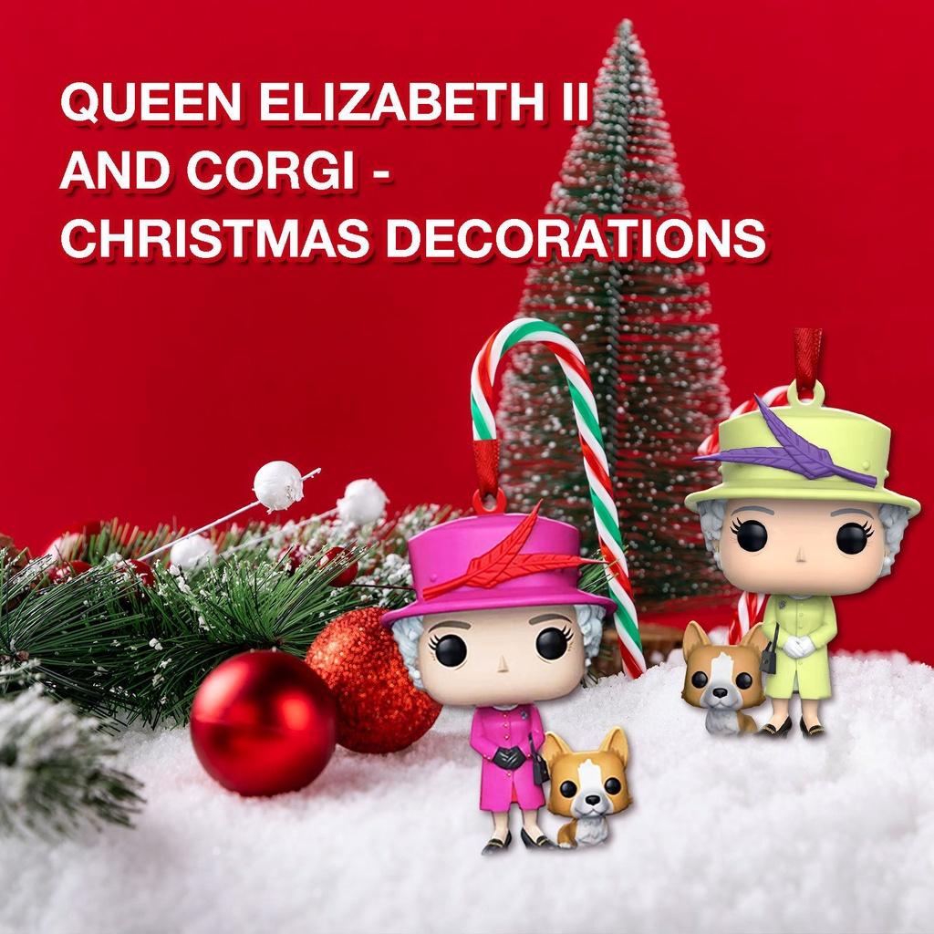 Her Majesty Queen Elizabeth Ii Memorial Acrylic Ornament For Christmas Tree
