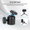 HDRIG Aluminum Desktop Tripod with 360° Rotatable Ball Head for DSLR Cameras and Mobile Phones
