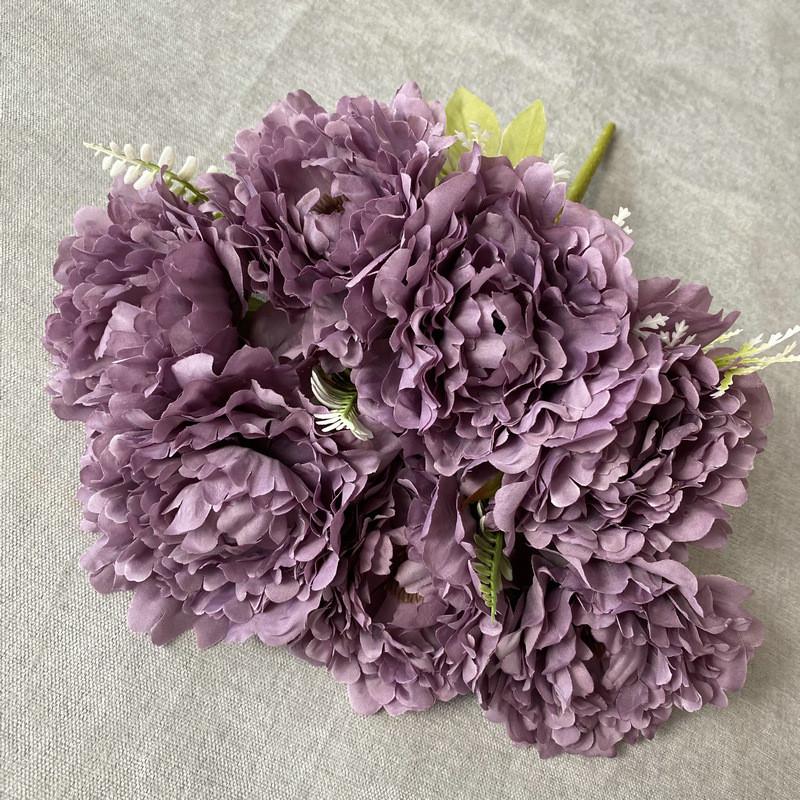 Peony Flower Artificial Wedding Centerpiece For Home Decor And Photography Prop