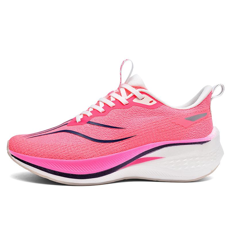 2025 New Women's Running Shoes Men's Breathable Lightweight Sneakers for Marathon Training Non-Slip Cushioning Sports Shoes