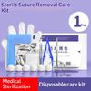 1 Set Debridement Suturing Disinfection Wound Care Tool Kit New Sterile Disposable Dressing Replacement Tool Kits