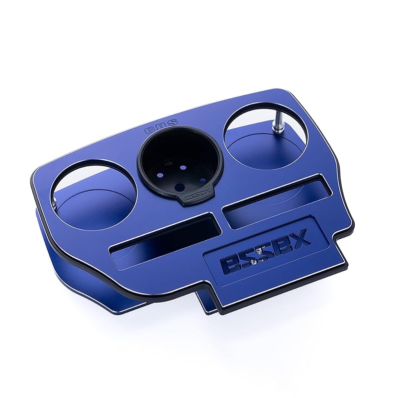 

ESSEX Billet front cup holder Ver.II Color: Blue hiace For S-GL