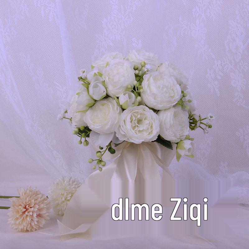 Koreanischer Waldstil Braut-Handstrauß für Hochzeit oder Foto-Requisiten