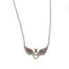 European and American Angel Wings Clavicle Necklace - Elegant Gift for Her
