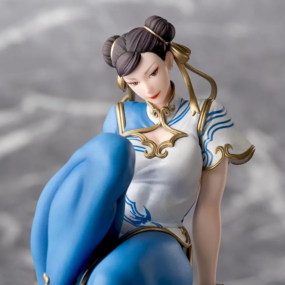 Street Fighter 6 Choconose Premium Figure Official 14cm Chun-Li Approx.