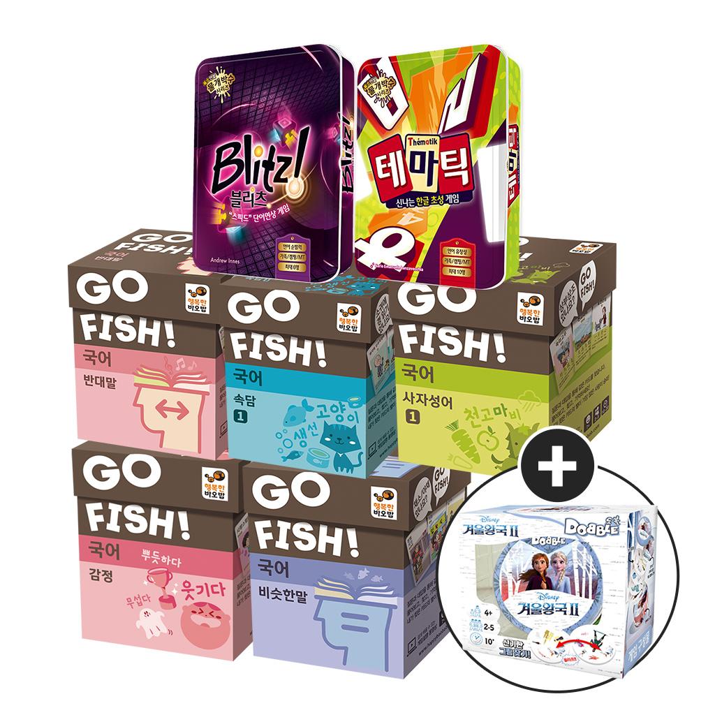 

Happy Baobab Korean Vocabulary Card Game & Elementary Learning Board Game 7-Game Set for Expression Skills (with Free Gift)