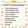 DIY Kreative Nicht-Verwelkende Rosen Handstrauß Materialpaket Geschenk für den Valentinstag der Freundin