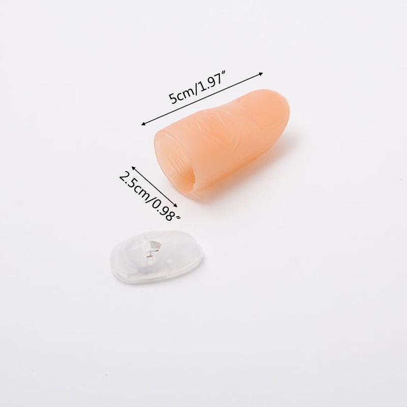 5 Pieces Ultra Bright Shiny Finger Lights Shiny/Brilliant/Eye-catching Party Bar Show Perform Finger Light Magic Props