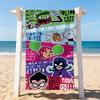 Cartoon T-teen T-titans Towel Drying Bath Towel Applicable To Light Swimming Camping Yoga Beach Out