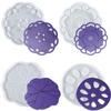 Coaster Resin Casting Silic Decorative with Box Tool for , Making ,, Making, Cup Mat