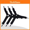 Premium 4 X Triangle Suspender Holder Bed Mattress Sheet Straps Grippers Fasteners For Secure Bedding
