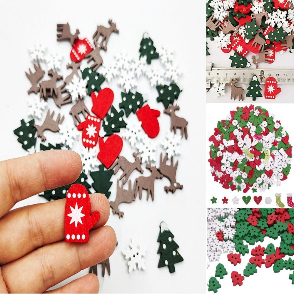 

Товары для рукоделия Украшения DIY Снежинка Чип Рождественская елка Рождественская щепа Деревянное украшение