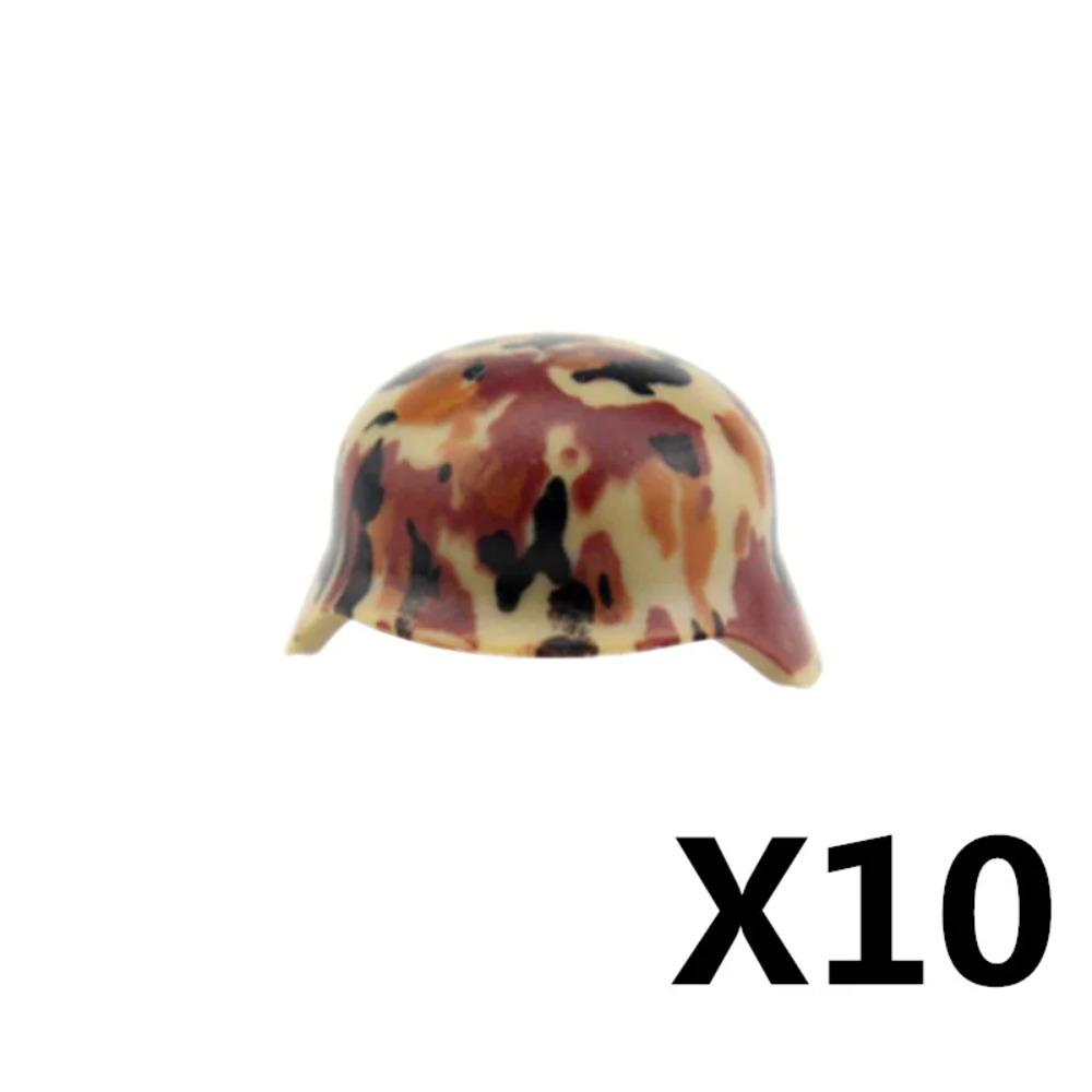 Military WWII MOC Hat Helmet Building Block German  US Soviet Soldier Figure Helmet M1 40 Beret  Accessories Brick Toy Gift K025