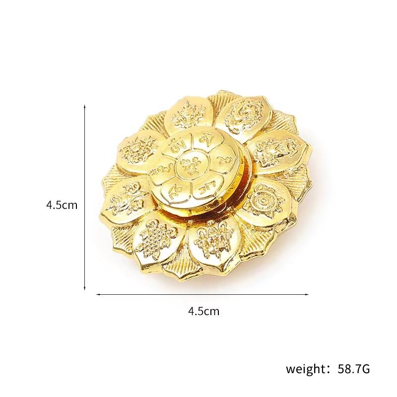 Metal Fingertip Decompression Toy Constellation Creative Finger Rotation GyroscopeFingertip Gyroscope Anxiety Stress Relief Toy