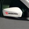 Bokos Door Mirror Cover Sticker Applicable To Mazda Speed Sticker Universal Mirror - - - (M-S/Door Cover, Black)