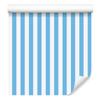 Azure Stripes Wallpaper for Living Room and Bedroom 50x1000