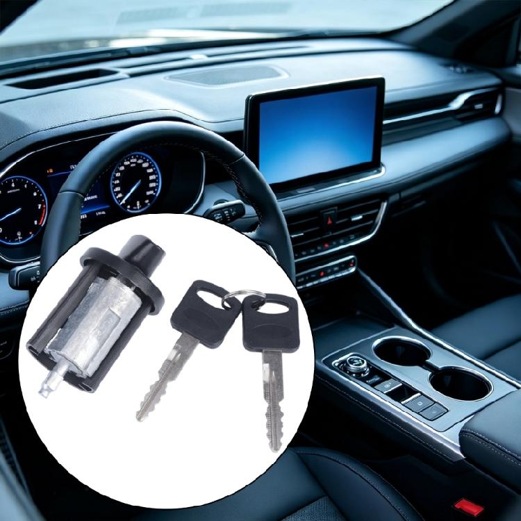 High Grade Engine Lock Core Replacement Package Contains 2 Keys For Numerous Vehicles