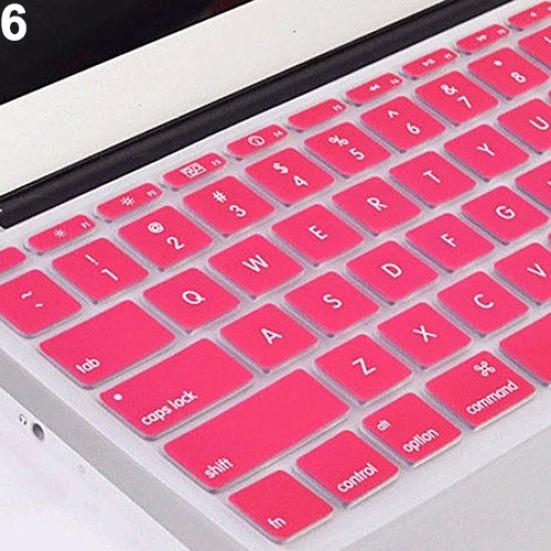 Silicone Keyboard Skin Protector Film Case Cover for Macbook Laptop Notebook