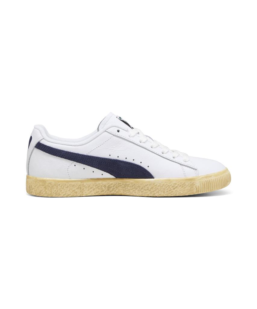 Puma Clyde Vintage - White:Navy / 394687-01