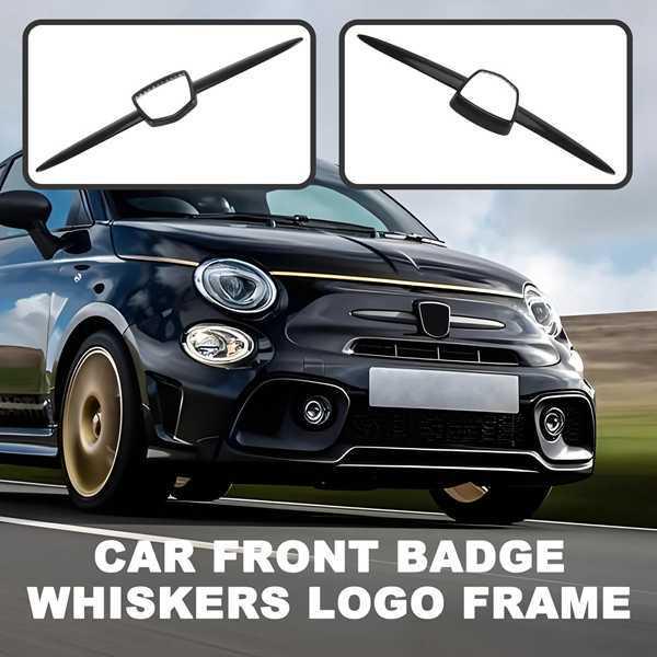 Carbon Fiber Emblem Frame Trim for Abarth 595/695 (2012-2023)
