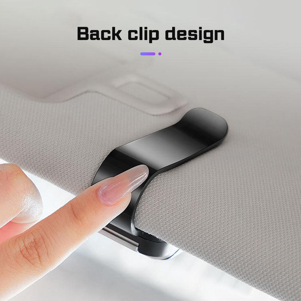 Car Visor Glasses Storage Clip Sunglasses Holder for BMW X1 X3 X4 X5 X6 F15 F16 1 3 5 6 7 Series G30 G32 G11 F48 F39 520 525 320