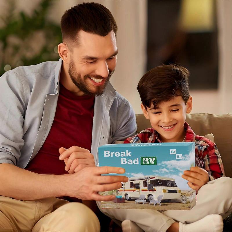 MOC Moive Series 2023 New Breaking Bad Car Building Blocks Kit Vehicle Toy For Children Kid Birthday Gift Wholesale Dropshipping